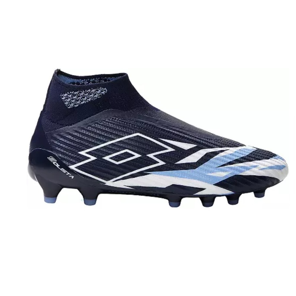 Lotto Adults Unisex Size 12 - Solista 300 VI Gravity FG Soccer Cleats Navy Blue